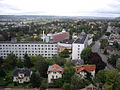 Meißner Straße vom Turm der Lutherkirche