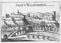 Waidhofen an der Thaya, Lower Austria by Georg Mätthaus Vischer in 1672