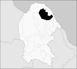 Municipality o Zaragoza in Coahuila