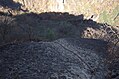 ビビリ岩の鎖場