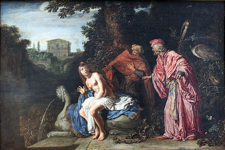 «Сусанна та старці», Пітер Ластман (1614)