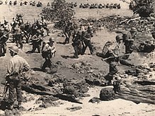 United States Army 31st Infantry Division landing in Morotai during the Battle of Morotai 31st Division landing on Morotai.jpg