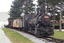 Schmalspurige Zahnradbahnlokomotive der Reihe 97