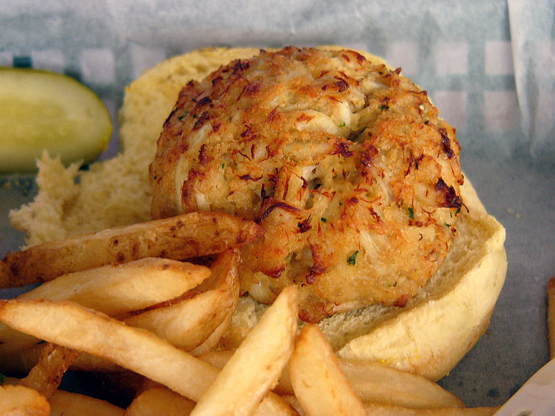 File:A Delicious Crabcake at the Middleton Tavern.jpg