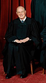 Justice Kennedy, the author of the Court's opinion. Anthony Kennedy Official.jpg