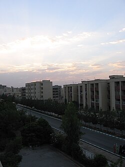 Olfat Blvd. in Baharestan New Town