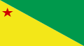 11:20 Flag of the Third Republic of Acre (1902–1903).