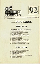Unión del Centro Democrático