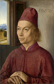 Dieric Botus, Ritratto d'uomo (1462), National Gallery, Londra.
