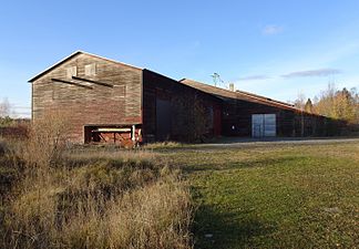 Brogårds tegelbruk, torkladan.