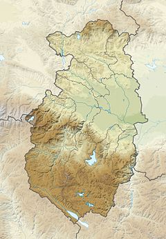 Mapa lokalizacyjna obwodu Pazardżik