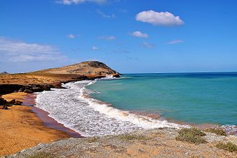 Cabo de la Vela al oeste de Bahía Portete