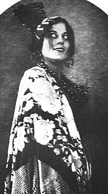 Carmen Tórtola Valencia, from a 1918 publication
