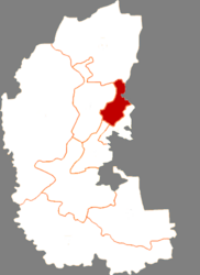 Distretto di Sartu – Mappa