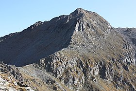 Cime de l'Agnellière, vue depuis la cime de Juisse.