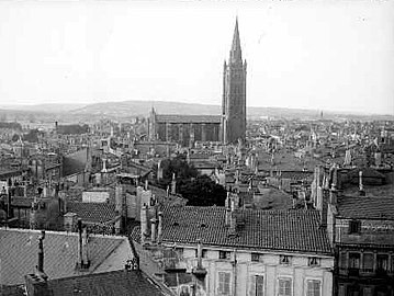 Clocher avant sa chute en 1926