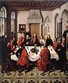 Última Cena por Dieric Bouts, 1464-1467