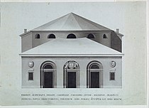 Dessin de 1790 du Théâtre Vaccaj