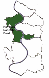 Homberg/Ruhrort/Baerl – Mappa