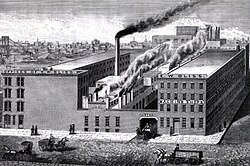 EW Bliss Co munitions factory DUMBO Brooklyn New York 1884.jpg