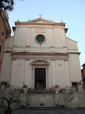 Façade de l'église.