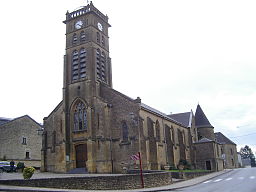 Eglise fortifiée de Vivier-au-Court, Ardennes 2. 
 JPG