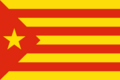 Variant d'a estelada roya, emplegada por o PCE(i). (roya)