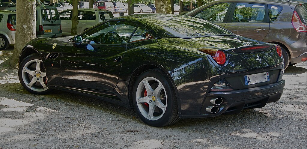 ferrari california black. a lack Ferrari California