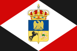 1808–1811 Neapels flagga ändrades efter att Joachim Murat blev kung.