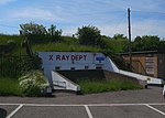 The x-ray department, formerly the Underground Hospital, Erith and District Hospital