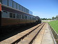 Der Outeniqua Choo-Tjoe abfahrbereit im Outeniqua Transport Museum