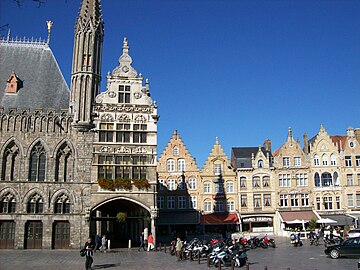 Stadhuis van Ieper.