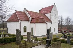 Gryts kyrka i april 2012