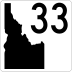State Highway 33 marker