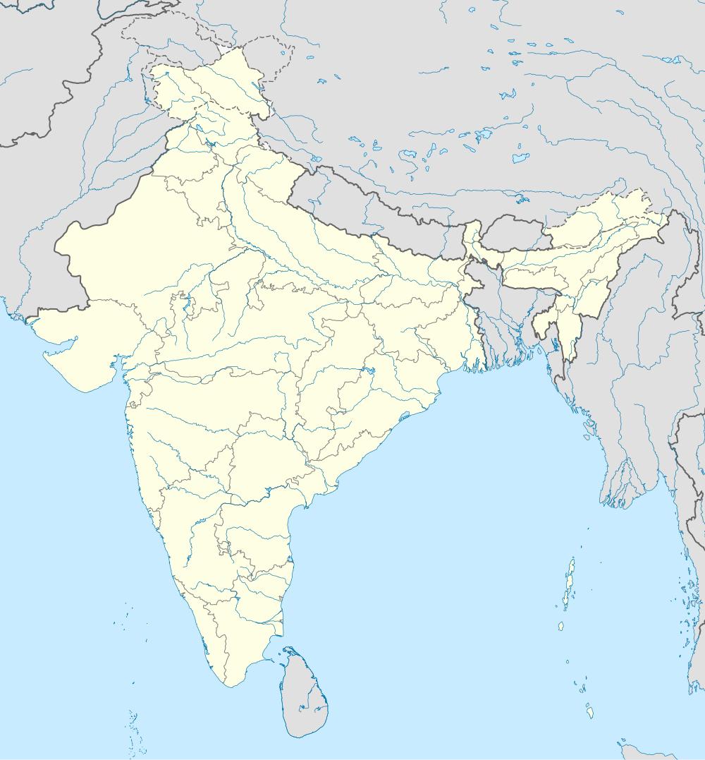 インドの世界遺産の位置（インド内）