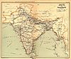 India's railway network in 1909