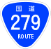 National Route 279 shield