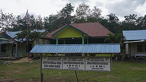 Kantor kepala desa Danau Karya