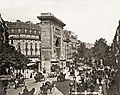 Boulevard Saint-Denis mit der Porte Saint-Denis (um 1889)