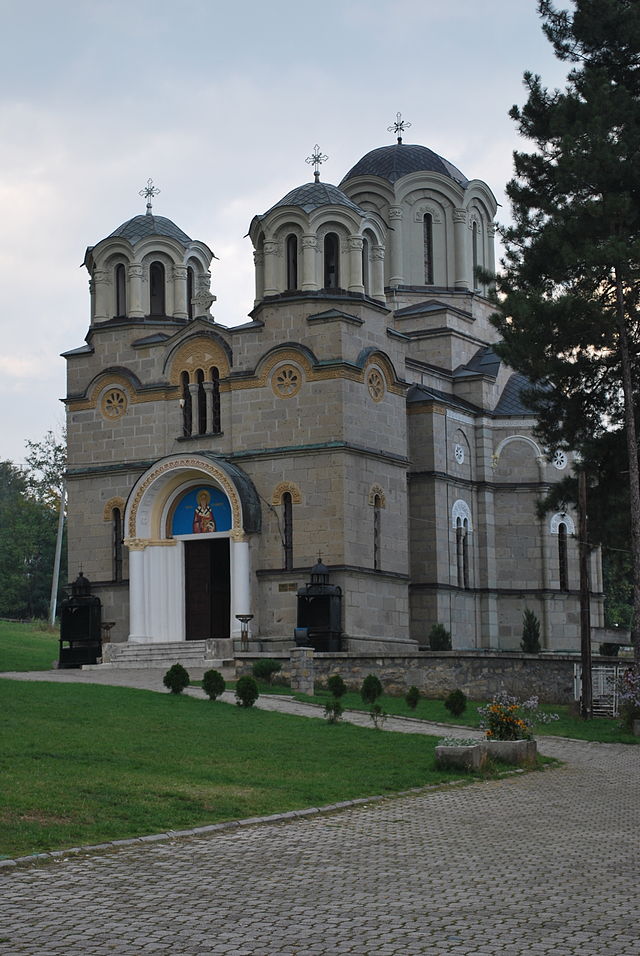 Најголемата црква во Лешочкиот манастир