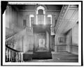 Tower Stair Hall with the Liberty Bell on display, ca. 1905.