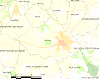 Carte de la commune