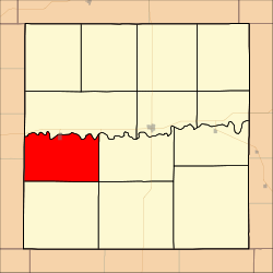 Location in Graham County