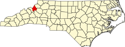 Koartn vo Avery County innahoib vo North Carolina