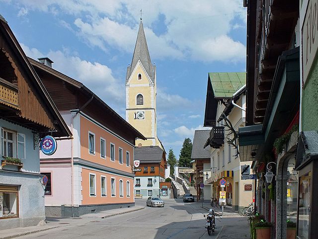 Das Zentrum von Bad Mitterndorf