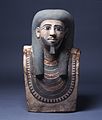 Maschera funeraria del funzionario Gemniemhat, attivo tra la XI e XII dinastia egizia. Ny Carlsberg Glyptotek, Copenaghen.