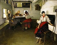 Свати (1882), полотно, олія, Краснодарський крайовий художній музей