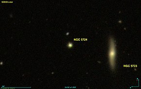 NGC 5724, ѕвезда