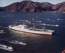 NS Savannah v roce 1962