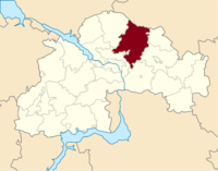 Новамаскоўскі раён на мапе